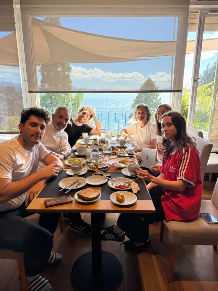 Claudio Rusak en un viaje con Casa Club